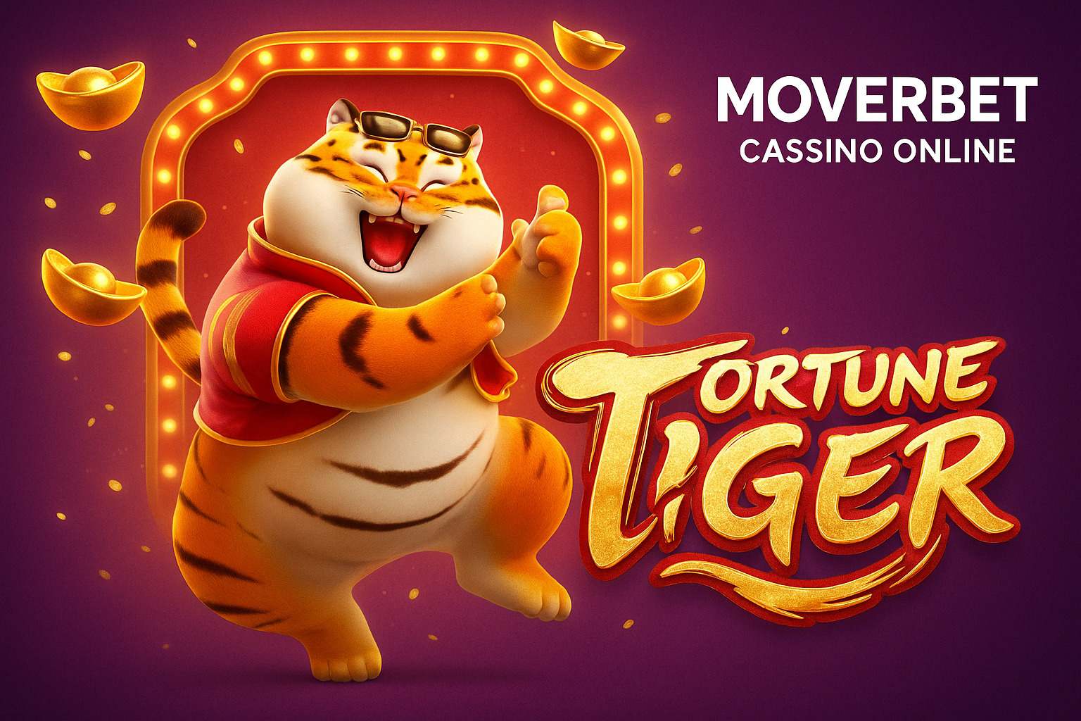 Fortune Tiger é um jogo imperdível no MOVERBET Casino