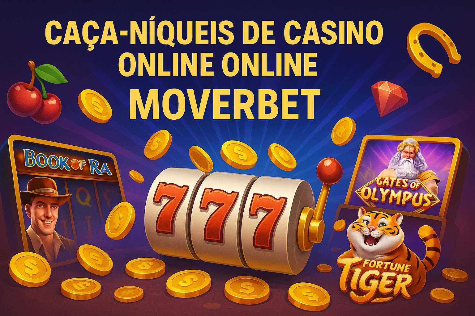 Jogos de Slot no Casino Online MOVERBET